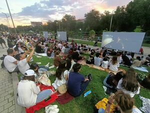 Кинокрыша - небо голубое