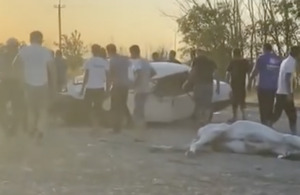 Из-за лошадей случилось смертельное ДТП в Туркестанской области