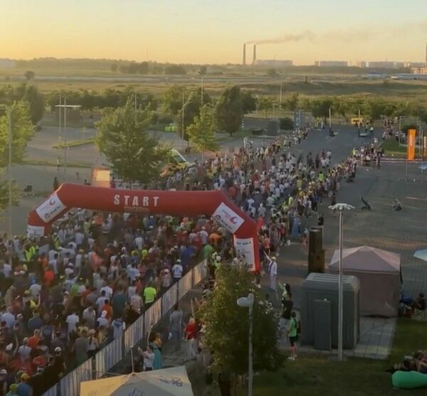 Бегом по вечернему городу