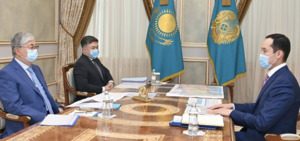 Токаев принял председателя правления QazaqGaz