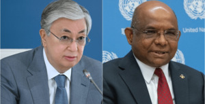 Ожидается встреча Токаева с главой генассамблеи ООН в ходе его официального визита в Казахстан