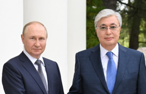 Президент Казахстана провел переговоры с Президентом России