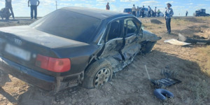 Двое погибли и двое пострадали в лобовом столкновении двух авто в Кызылординской области