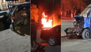 Смертельное ДТП с возгоранием одного из столкнувшихся авто произошло в Шу