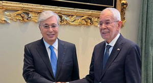 Токаев провел переговоры с президентом Австрии