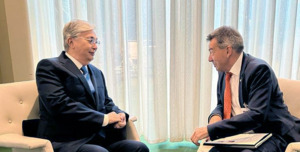 Токаев встретился с президентом Международного комитета Красного Креста