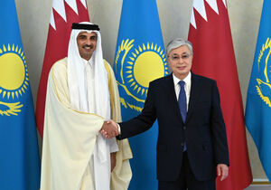 Токаев встретился с эмиром Катара