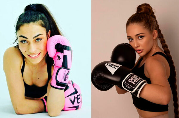 Драка двух красоток