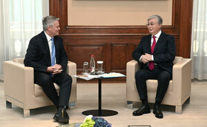 Глава государства провел встречу с Генеральным секретарем ОЭСР