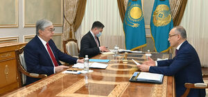 Токаев принял председателя Национального банка Галымжана Пирматова