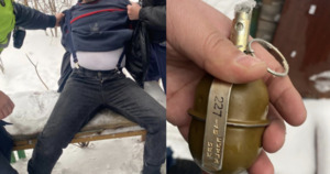 Житель Павлодара угрожал взрывом гранаты в жилом доме