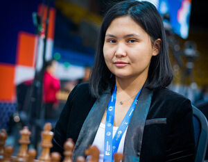 Болат АСАНОВ: Асаубаевой  нет равных в блице!