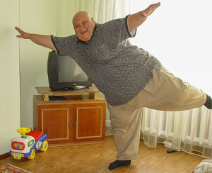 Был бы худой,  меня бы не заметили