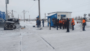 Трое погибли и трое пострадали при столкновении автомобиля с поездом Бурабай – Астана