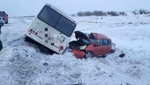 В Карагандинской области из-за непогоды произошло две смертельные аварии