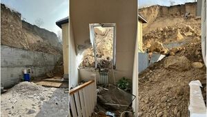 Оползень сошел на окраине села близ Алматы