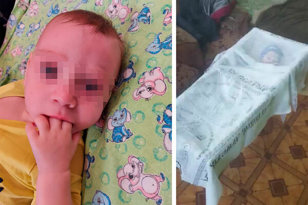 Пир у гроба с младенцем