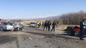 Трое погибли в ДТП на трассе Алматы-Оскемен в области Жетысу