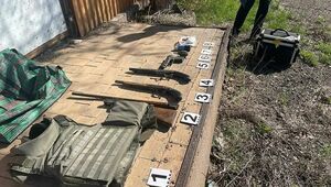 В Жамбылской области найдено похищенное в ходе январских событий оружие