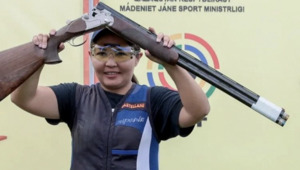 Казахстанская спортсменка завоевала «золото» кубка мира по стендовой стрельбе