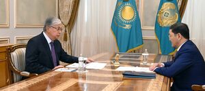 Токаев принял генерального прокурора Казахстана