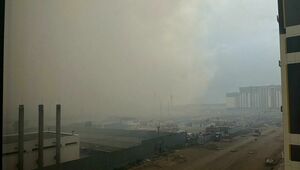 Астанчан из-за густого дыма призвали не выходить на улицу