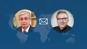 Токаев выразил соболезнования президенту Пакистана