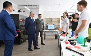 Президент посетил региональный IT Hub