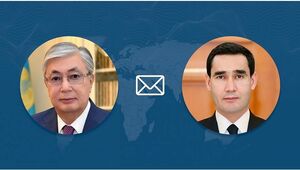 Токаев поздравил народ Туркменистана с Днем независимости