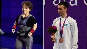 Гулим Курманбаева и Роман Потапов выиграли бронзовые медали Азиатских пара игр в Китае