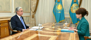 Токаев принял Балаеву