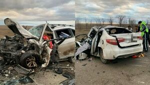 Три человека погибли и еще двое пострадали в результате ДТП в Актюбинской области