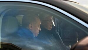 Эрдоган подарил Токаеву электромобиль