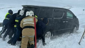 Оперштабы развернули из-за буранов в Туркестанской и Жамбылской областях