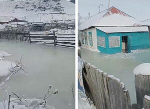 Зима, холода. Ещё и вода