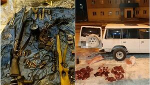 Шесть туш косуль нашли во внедорожнике в Павлодарской области