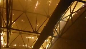 Пожар на Карагандинском машиностроительном заводе имени Пархоменко ликвидирован