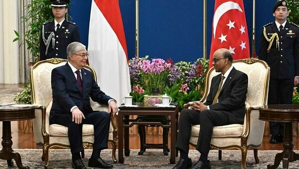 Токаев провел переговоры с президентом Сингапура