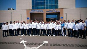 Сборная Казахстана отправилась в Париж на летние Олимпийские игры