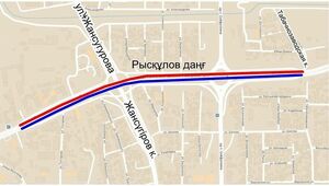 Участки транспортной развязки на Рыскулова перекроют в Алматы