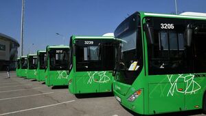 800 экологичных автобусов планируют закупить в 2025 году в Алматы