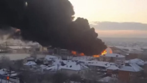 Возгорание локализовали на стадионе в Петропавловске