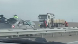 Водитель автомобиля погиб в ДТП на трассе «Жанаозен – Актау»