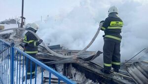 Школа сгорела в Павлодарской области