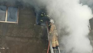 Крупный пожар в цеху Алматы ликвидирован