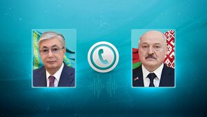 Токаев поздравил Лукашенко с победой на выборах