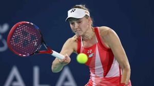 На теннисных кортах  без перемен