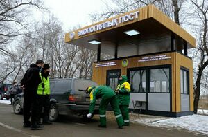 Штрафы почти на 582 млн тенге выписали за 2024 год на экопостах Алматы