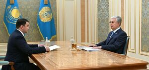 Президент принял акима Туркестанской области Нуралхана Кушерова