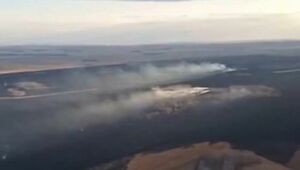 Степной пожар потушили в Костанайской области